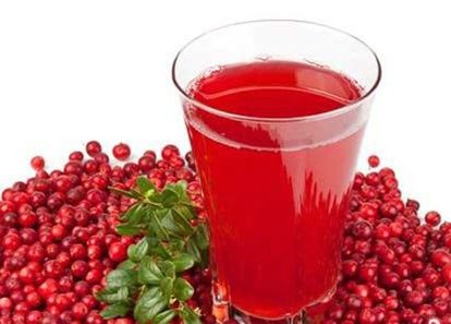Клюкву промыть, ополоснуть холодной кипяченой водой и отжать сок. Клюквенную мезгу и рябину отварить в кипящем сахарном сиропе (при закрытой крышке), добавить в конце варки мяту и дать настояться 4—6 часов. Затем настой процедить, добавить отжатый клюквенный сок и охладить. Клюкву промыть, ополоснуть холодной кипяченой водой и отжать сок. Клюквенную мезгу и рябину отварить в кипящем сахарном сиропе (при закрытой крышке), добавить в конце варки мяту и дать настояться 4—6 часов. Затем настой процедить, добавить отжатый клюквенный сок и охладить.