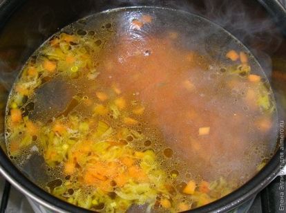 Суп с фрикадельками из индейки - рецепт приготовления с пошаговыми фото