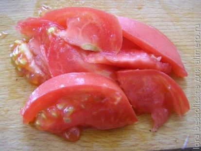 салат-гарнир, помидор