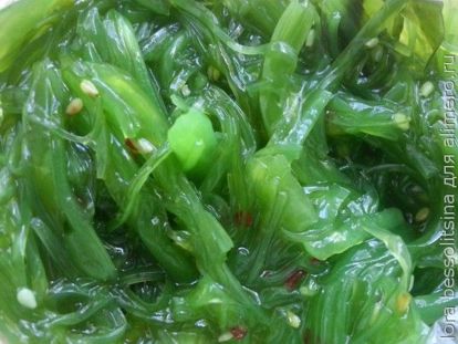 каприз по-корейски, водоросли
