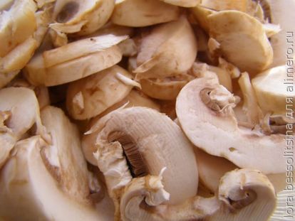 грибной суп-пюре, грибы