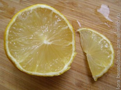компот из сухофруктов, лимон