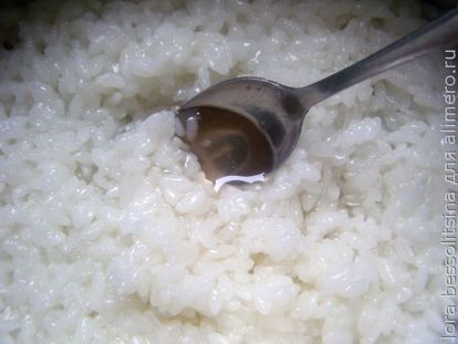 рис и заправка