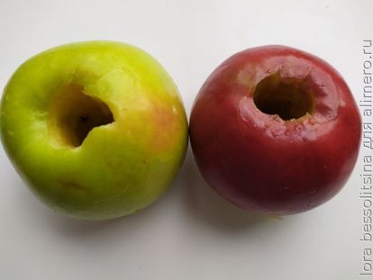 яблоки без сердцевины