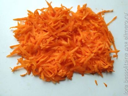 морковь трем на терке