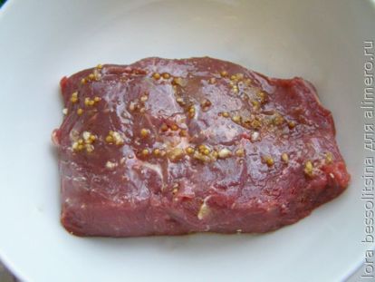 Мясо в маринаде