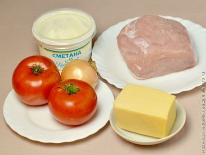 Мясо по-французски с помидорами – пошаговый рецепт приготовления с фото