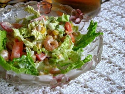 Салат с кедровыми орешками рецепт с фото