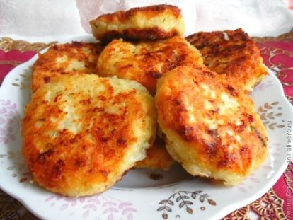 Сырники с сыром и зеленью