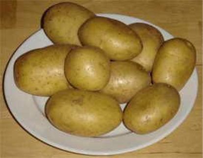 варёный картофель