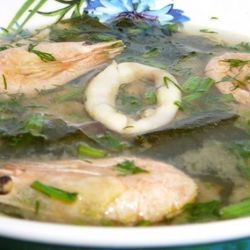 Мисо-суп из морепродуктов «Когда финансы поют романсы»