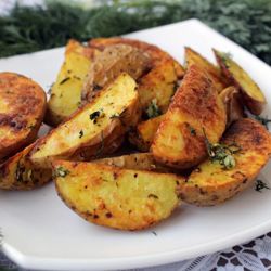 Картофельные дольки по-деревенски: 10 вкуснейших пошаговых рецептов с фото