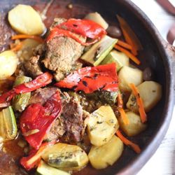 Марокканская кухня — тажин из говядины