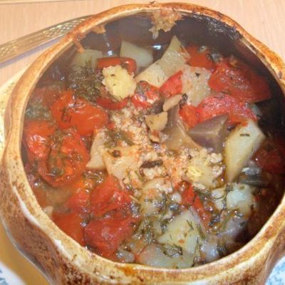 Грузинский суп Чанахи