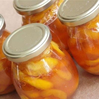 Варенье из персиков без сиропа