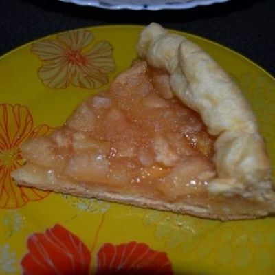 Пирог с яблочным вареньем в мультиварке