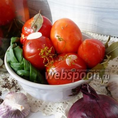 Малосольные помидоры По-деревенски