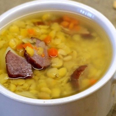 Гороховый суп с индейкой
