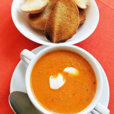 Рецепт Итальянского томатного крем супа-пюре
