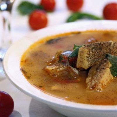 Заправочный рыбный суп