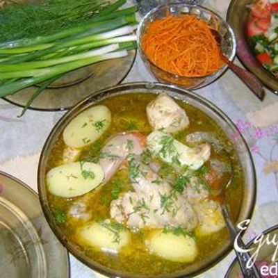 Бозартма куриная Азербайджанская кухня