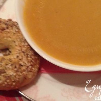 Чорба и симит чечевичный суп с бубликами , или обед по-турецки