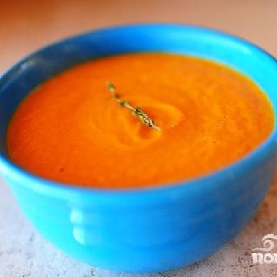 Сливочно-морковный суп