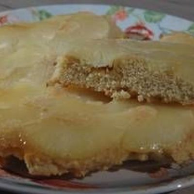 Пирог с консервированным ананасом