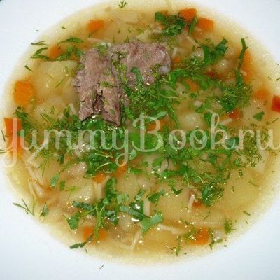 Суп из баранины с вермишелью в мультиварке