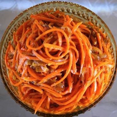 Острая и хрустящая морковь по-корейски на зиму