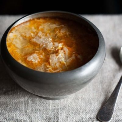 Чесночный суп испанский