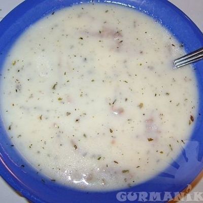 Армянский суп из ячменя и йогурта