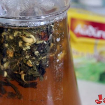 Холодный травяной чай Мята и лемонграсс