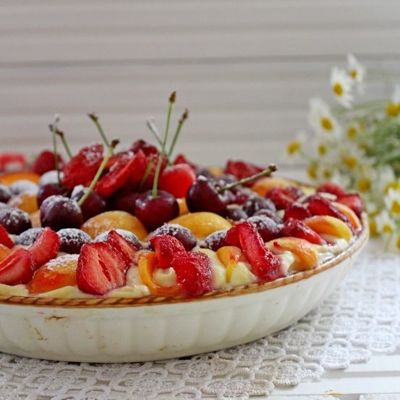 Пирог с ягодами