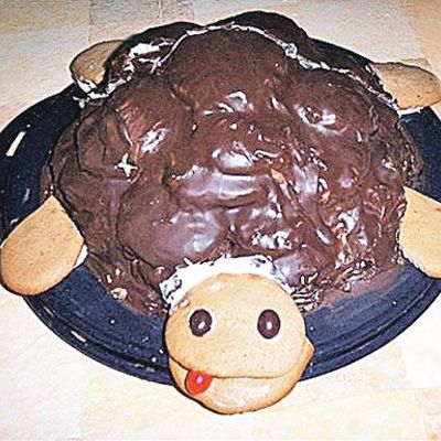 Торт Черепаха на сковороде