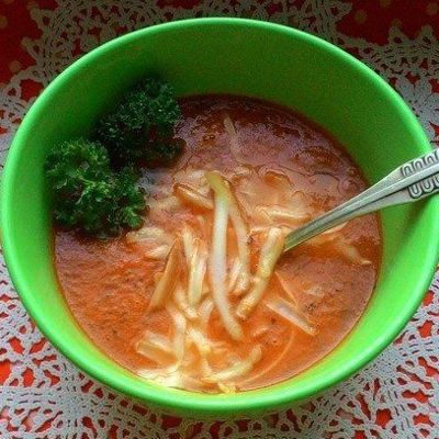 Томатный суп-пюре простой
