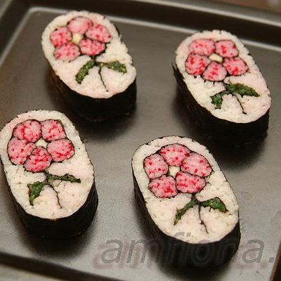 Кадзари-суши Цветок