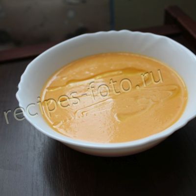 Суп-пюре из тыквы для ребенка до 1 года