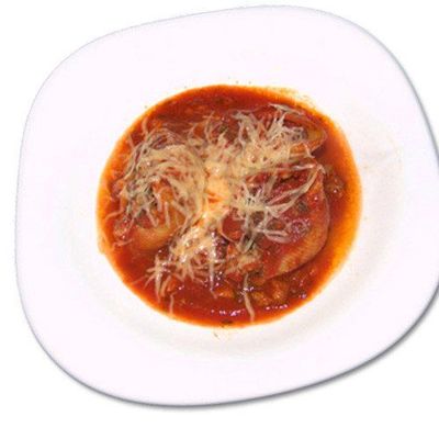 Конкильони с фаршем в томатном соусе