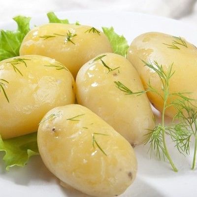 Варёная картошка