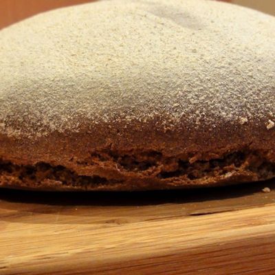 Постный хлеб без дрожжей