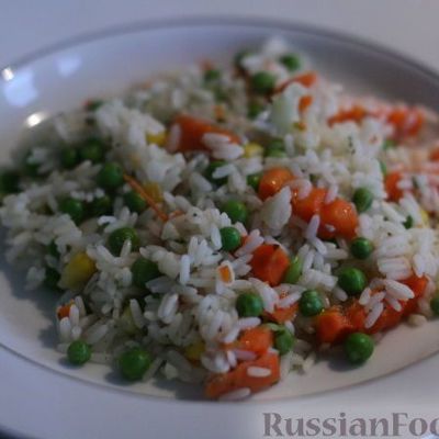Рис с овощами по-турецки