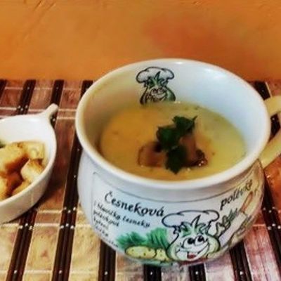 Суп из кабачков с грибами