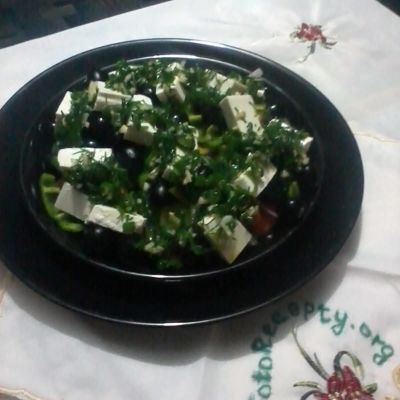 Греческий салат с сыром Фета l