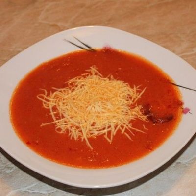 Крем-суп из помидоров