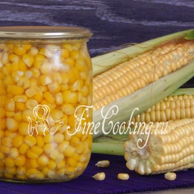 Консервированная кукуруза в домашних условиях