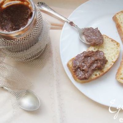 Шоколадно-ореховая паста домашняя Нутелла