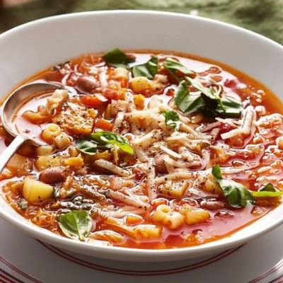 Итальянский овощной суп - минестроне