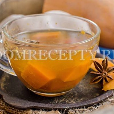 Тыквенно-облепиховый чай