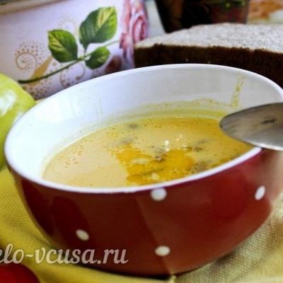 Суп-пюре с тыквой